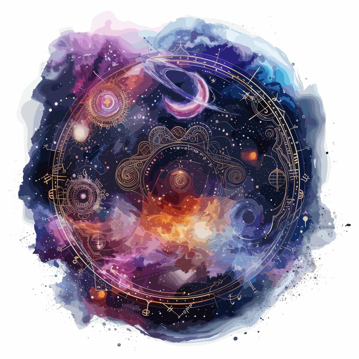 Album cover of Astrology: Hang Drum Music Meditation Journey Through the Zodiac