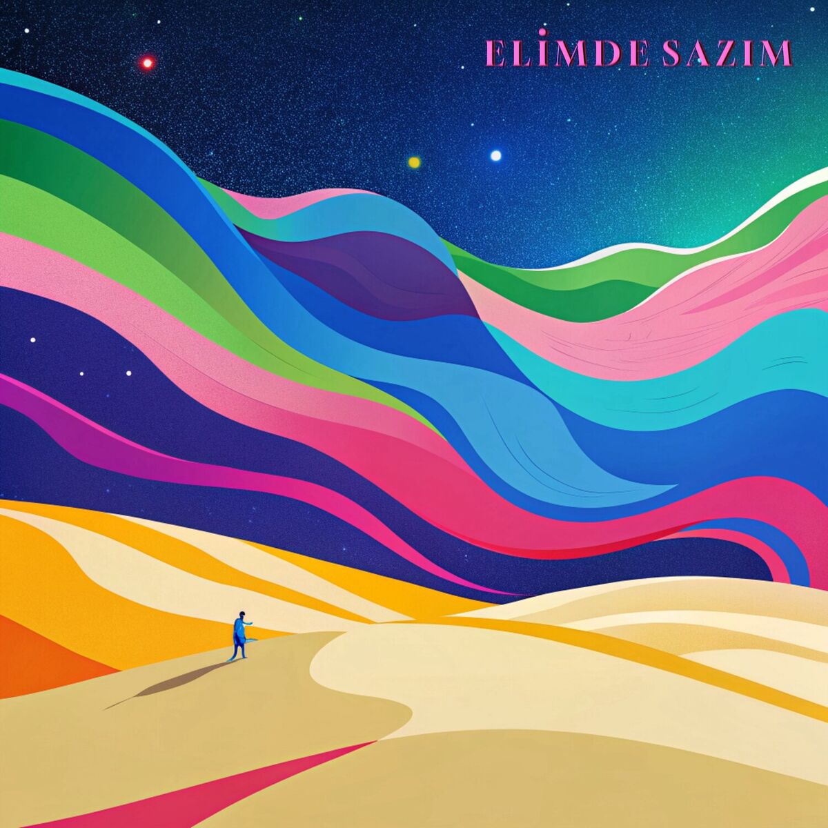 Album cover of Elimde Sazım