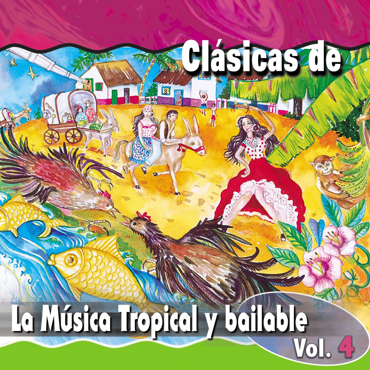 Album cover of Clásicas de la Música Tropical y Bailable (Vol.4)