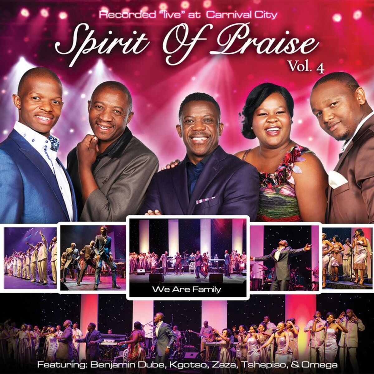 Album cover of Spirit of Praise, Vol. 4 (Live)