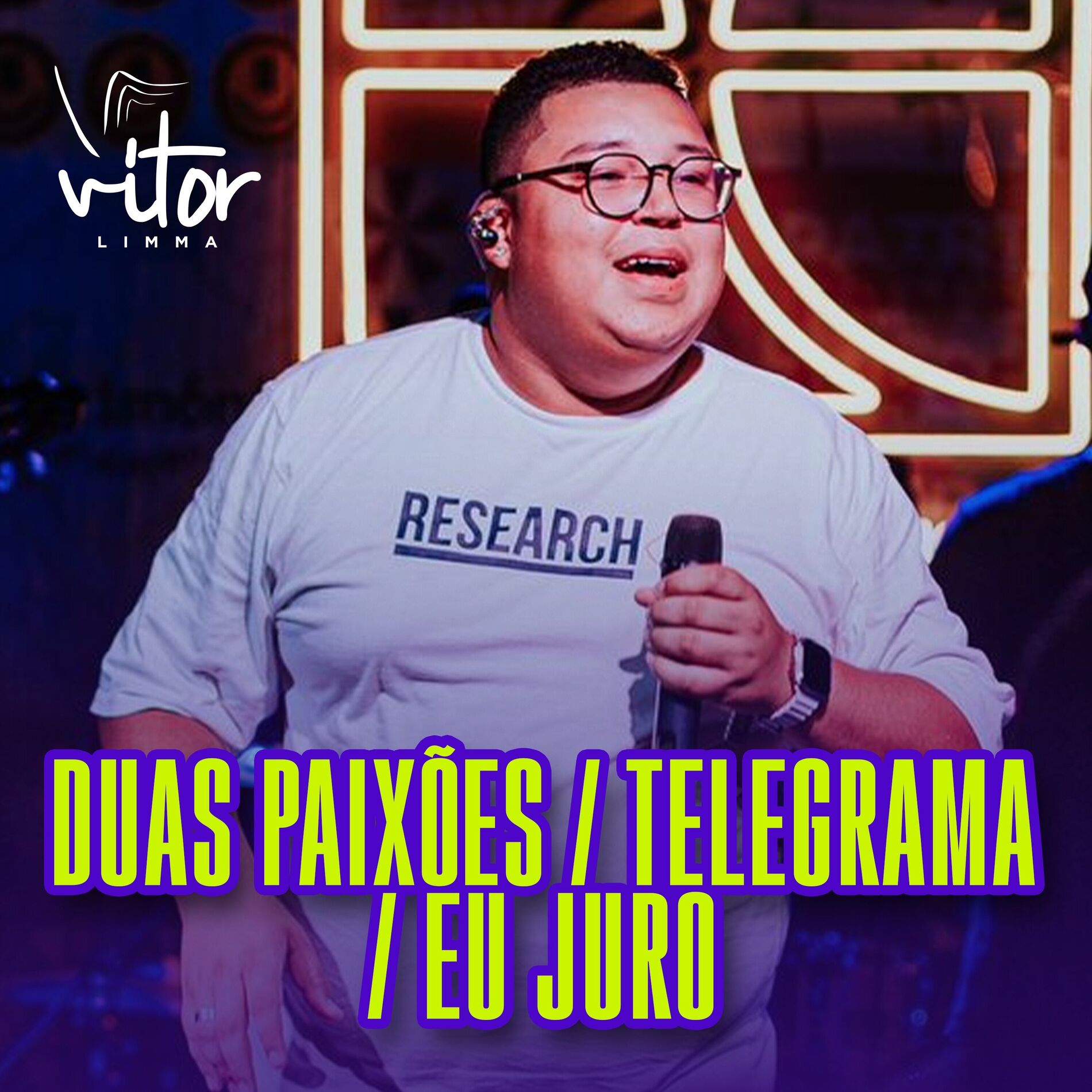 Album cover of Duas Paixões / Telegrama / Eu Juro (Ao Vivo)