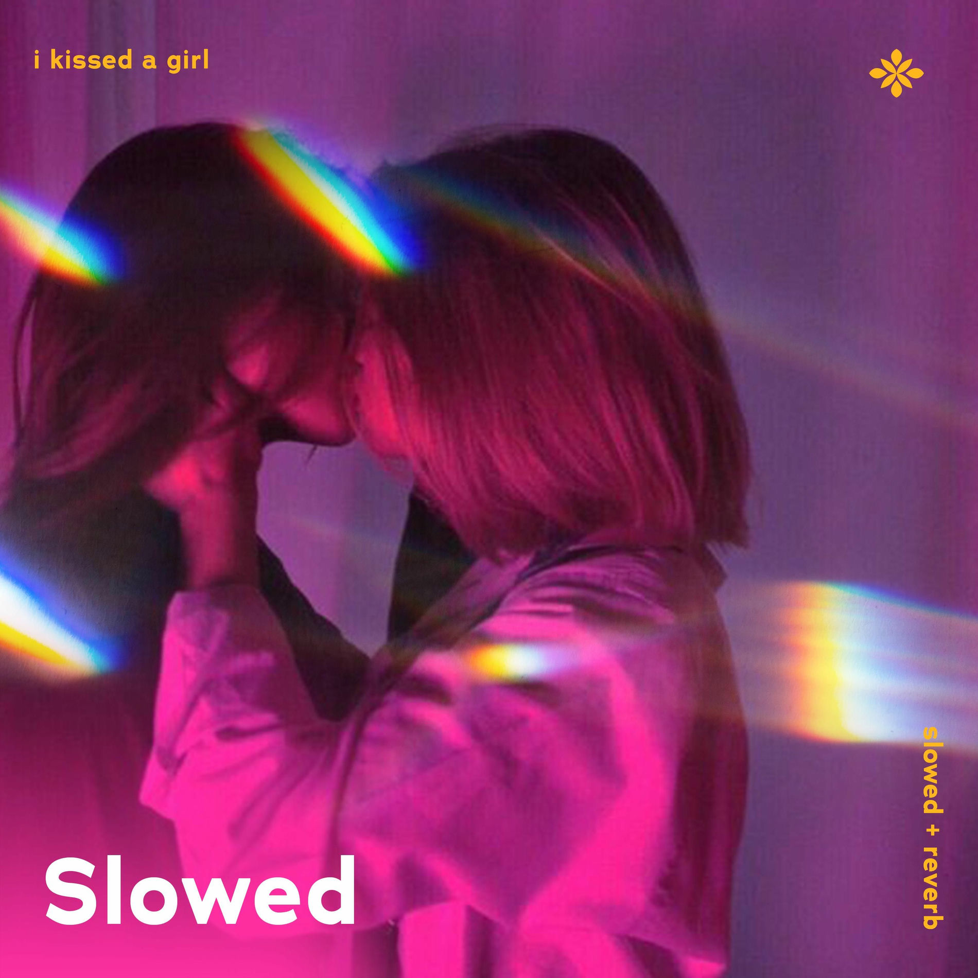 Album cover of i kissed a girl - slowed + reverb