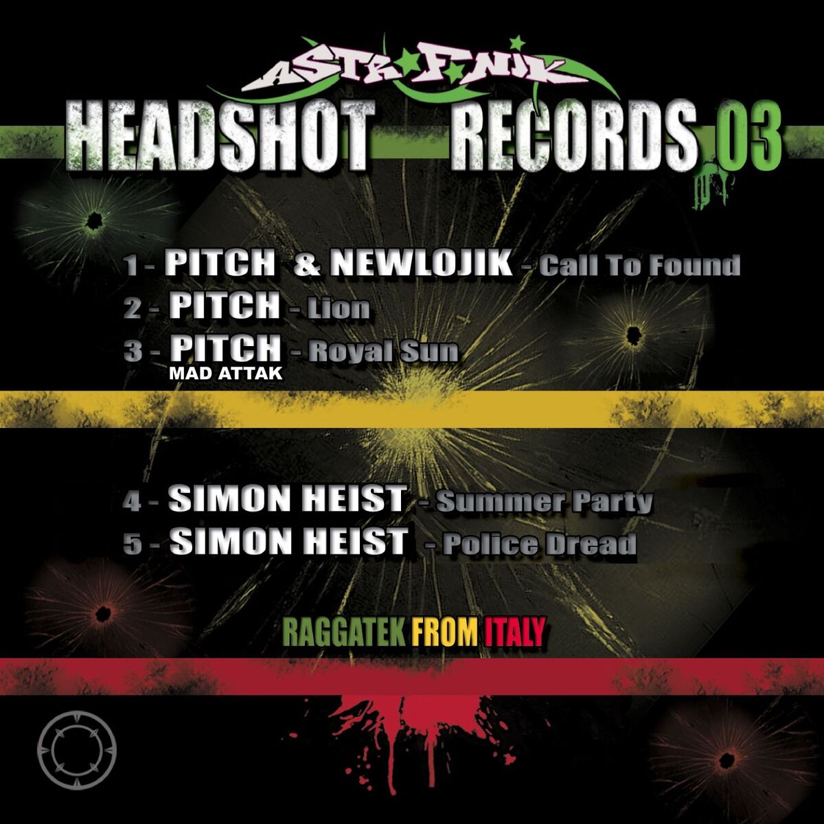 Album cover of Headshot 03 (Raggatek from Italy)