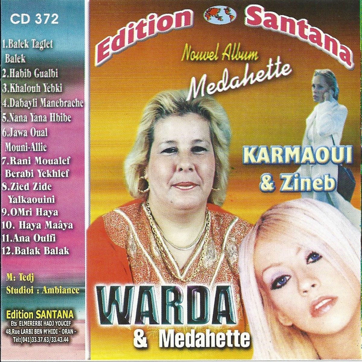 Album cover of Balak balak - Medahette