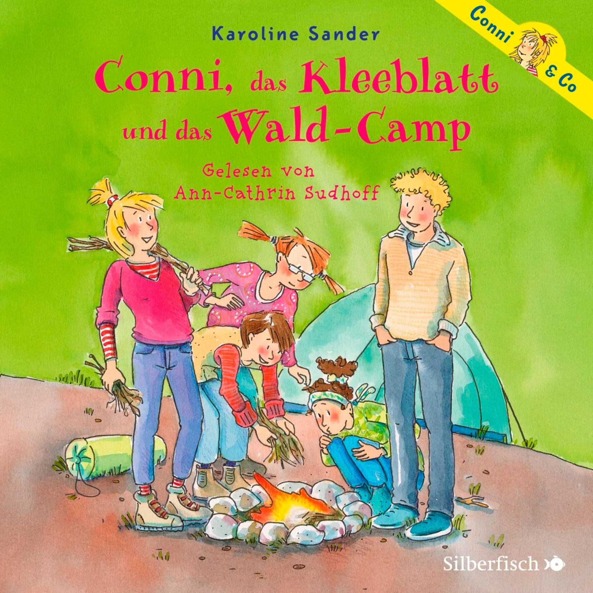 Album cover of Conni & Co 14: Conni, das Kleeblatt und das Wald-Camp