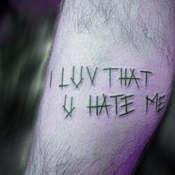 Cover of i luv that u hate me
