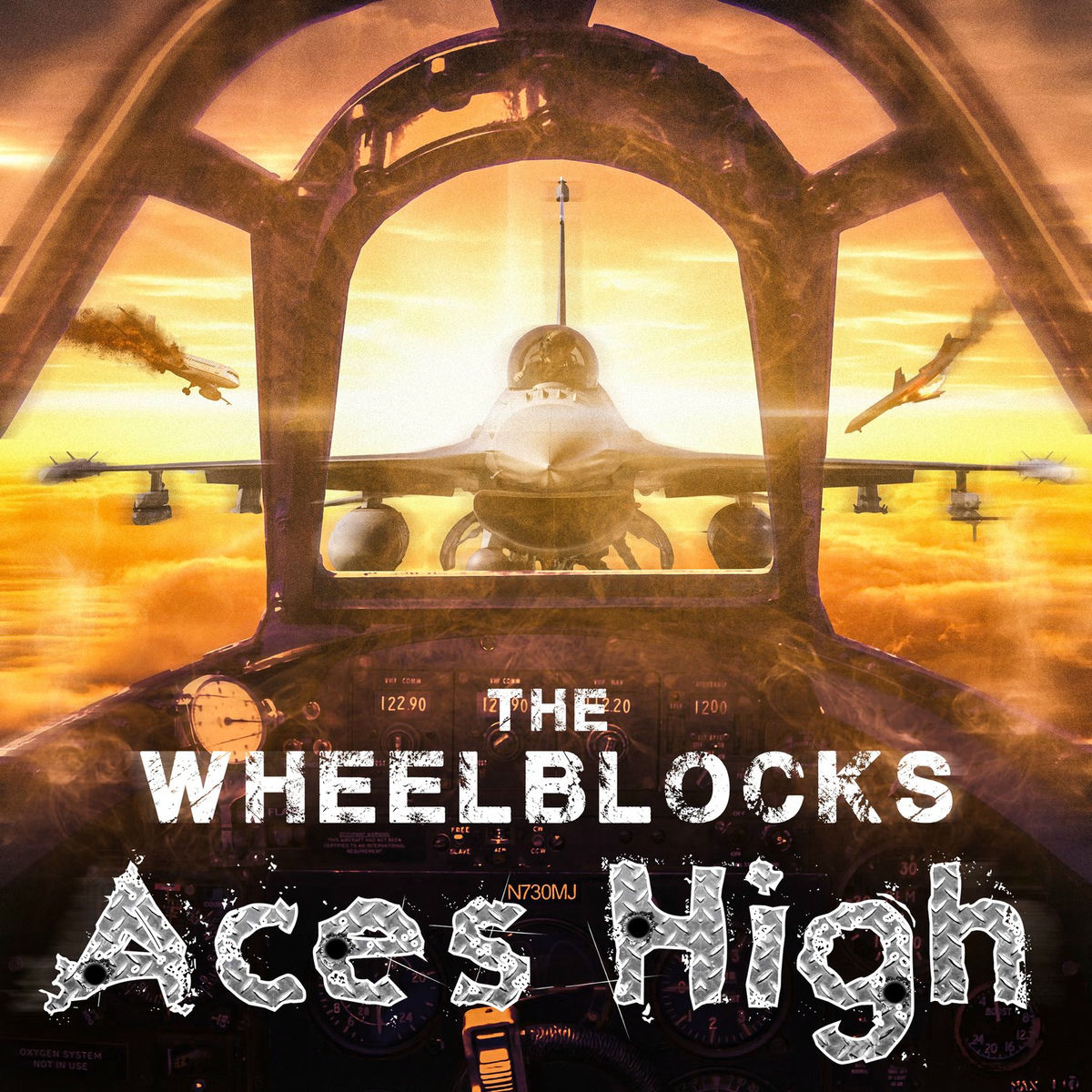 Album cover of Aces High (feat. Chris Jericho & Nita Strauss)