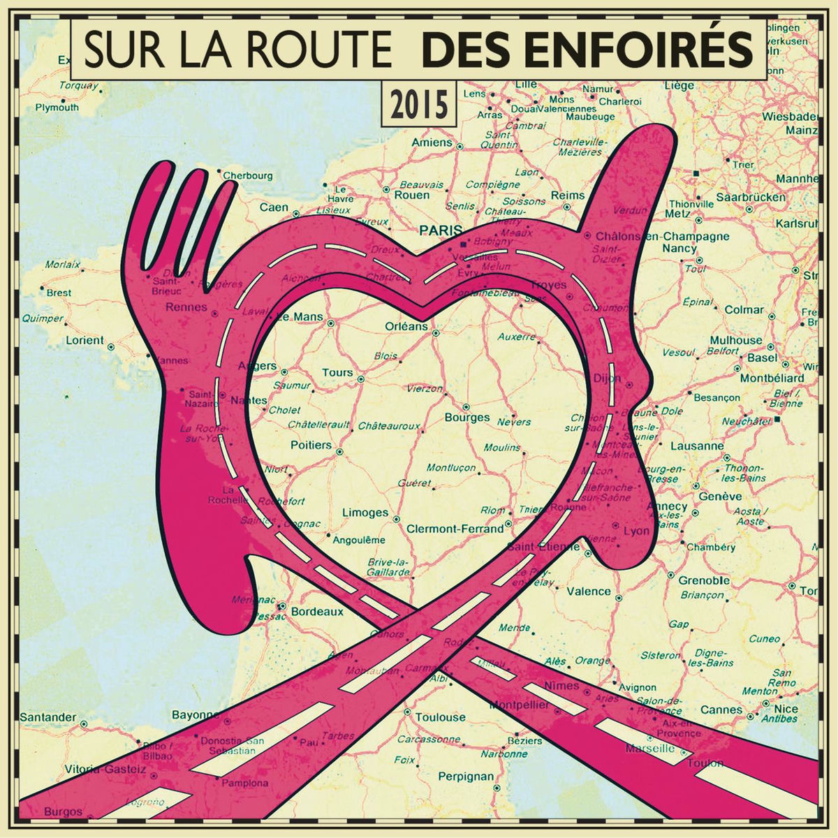 Album picture of Sur la route des Enfoirés (Live)