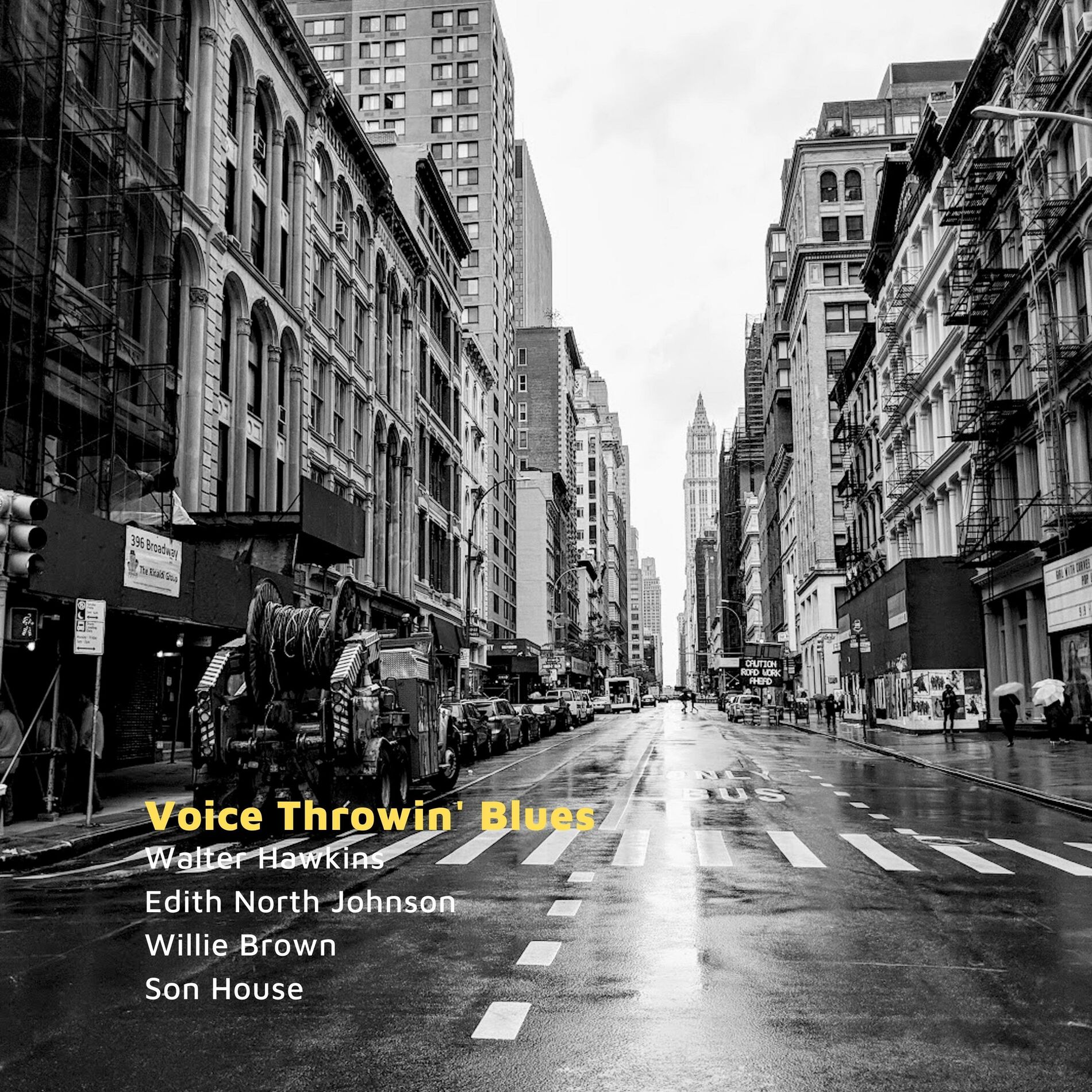 Album cover of Voice Throwin' Blues