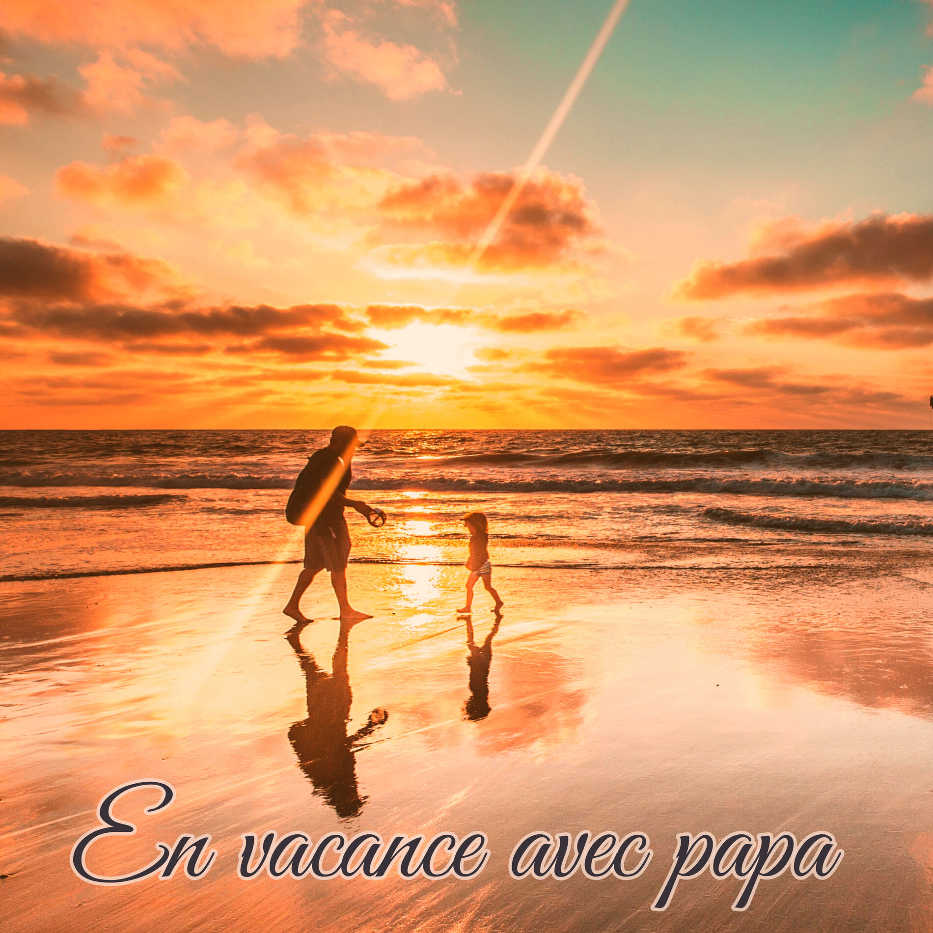 Album cover of En vacance avec papa – Musique piano de fond pour moments de joie entre père et fille