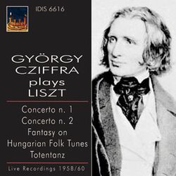 Cover of György Cziffra Plays Liszt