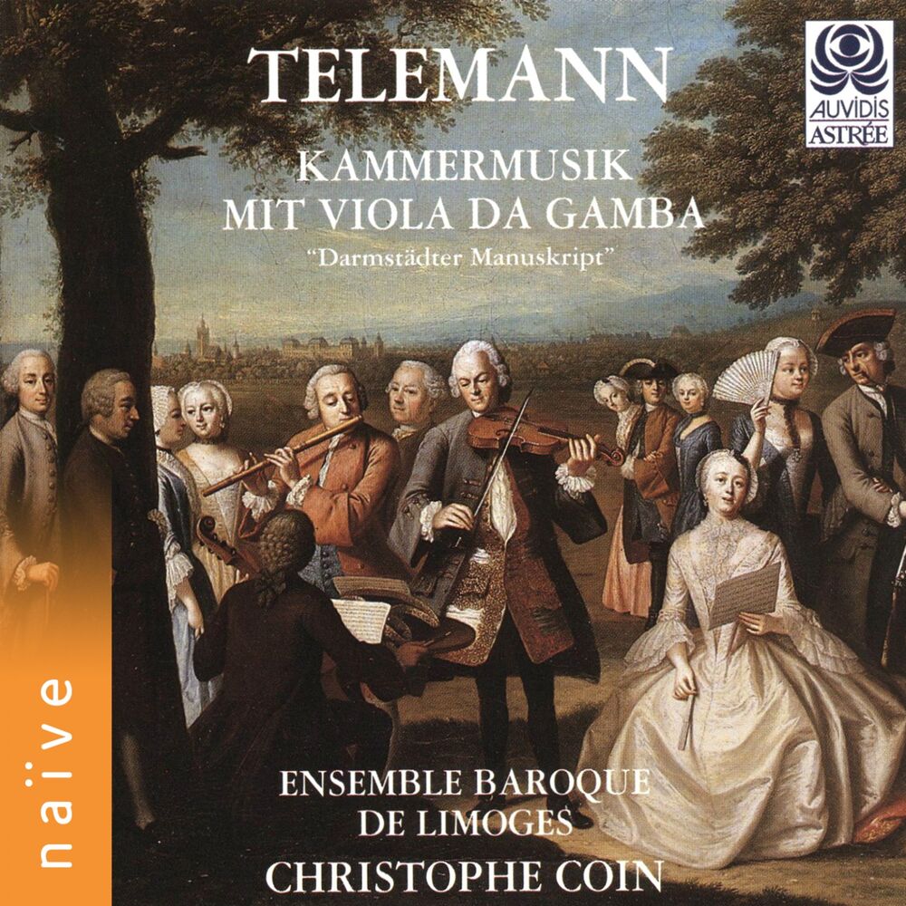 Picture of Telemann: Kammermusik mit viola da gamba (Darmstädter Manuskript)