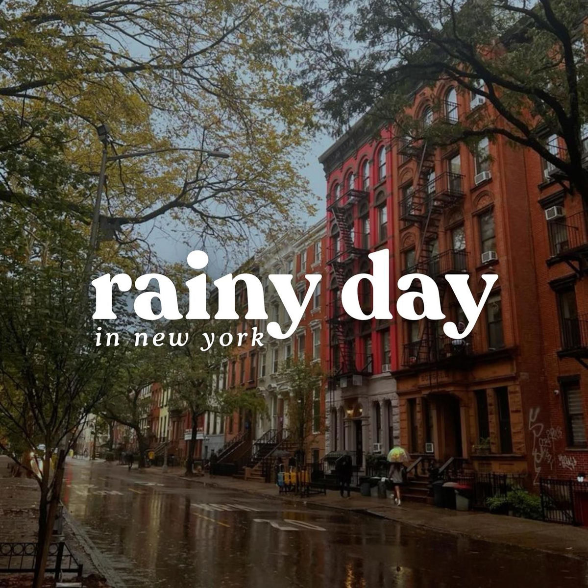 Album cover of rainy day in new york