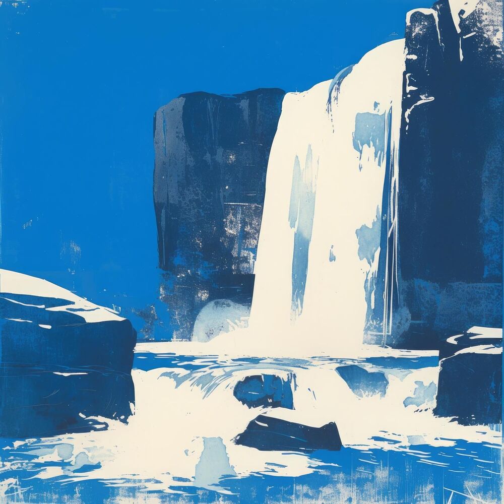 Picture of Cascading Time: A Kaleidoscope of Patterns in Waterfalls