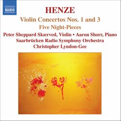 Cover of Henze: Violin Concertos Nos. 1 and 3