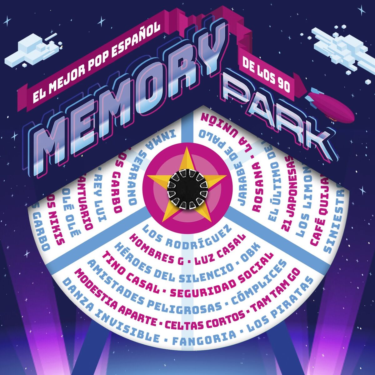 Album cover of El mejor Pop español de los 90. Memory Park