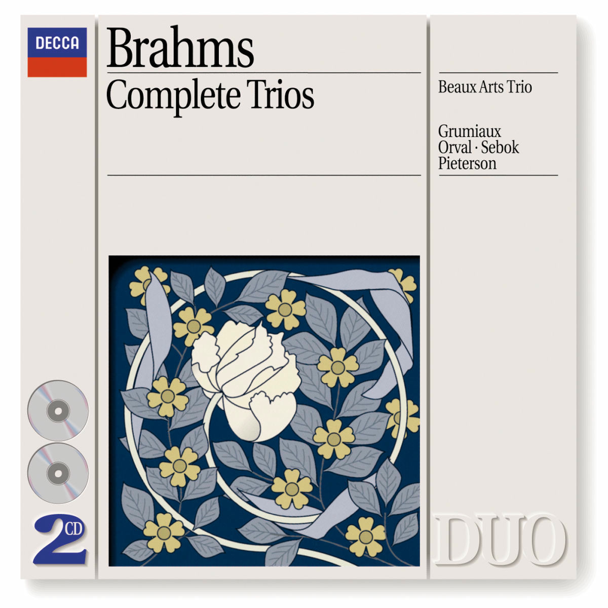 Album cover of Clarinet Trio in A minor, Op. 114 : Brahms: Clarinet Trio in A minor, Op. 114: 3. Andante grazioso