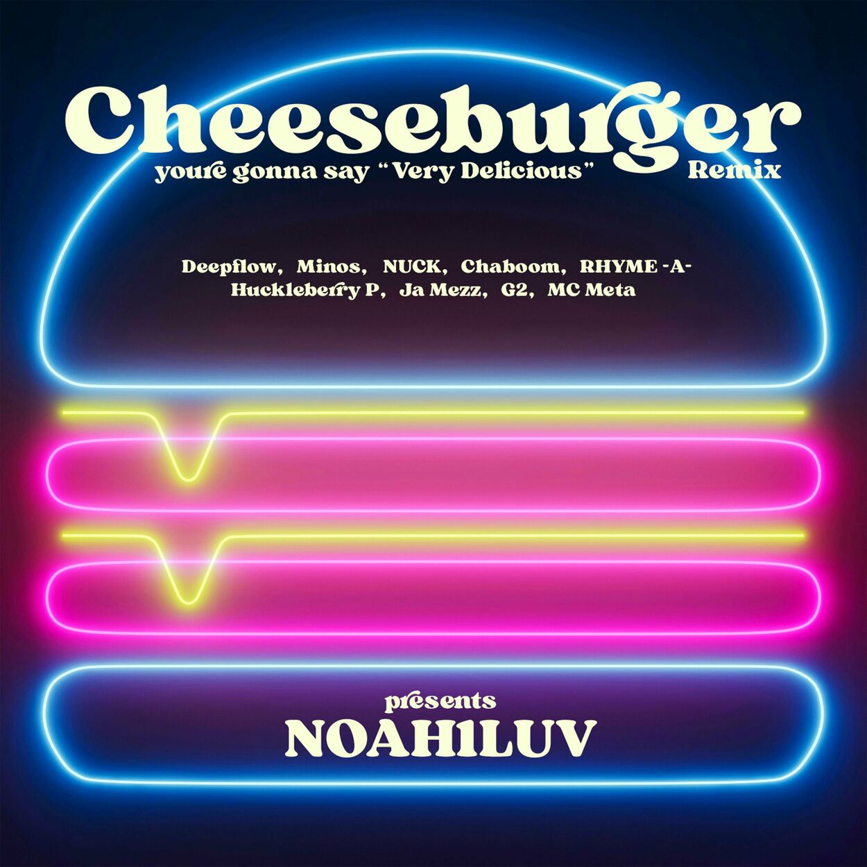 NOAH1LUV – Cheese Burger (Feat. Deepflow, Minos, NUCK, Ja Mezz, Chaboom, G2, Huckleberry P, Mc Meta, RHYME-A-) (Remix) – Single