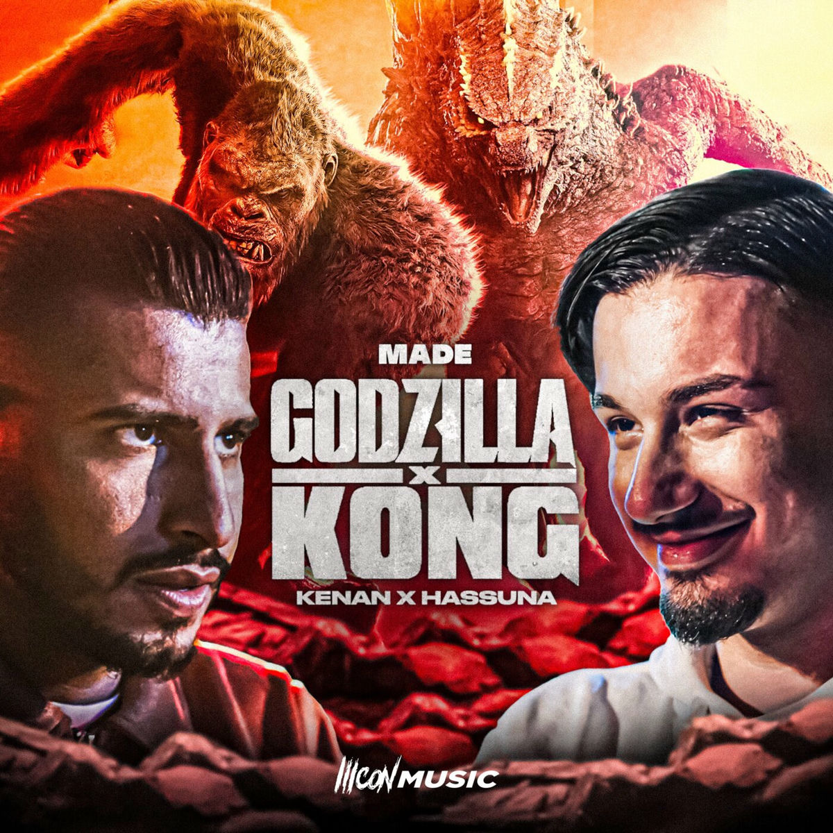 Album cover of Godzilla x Kong