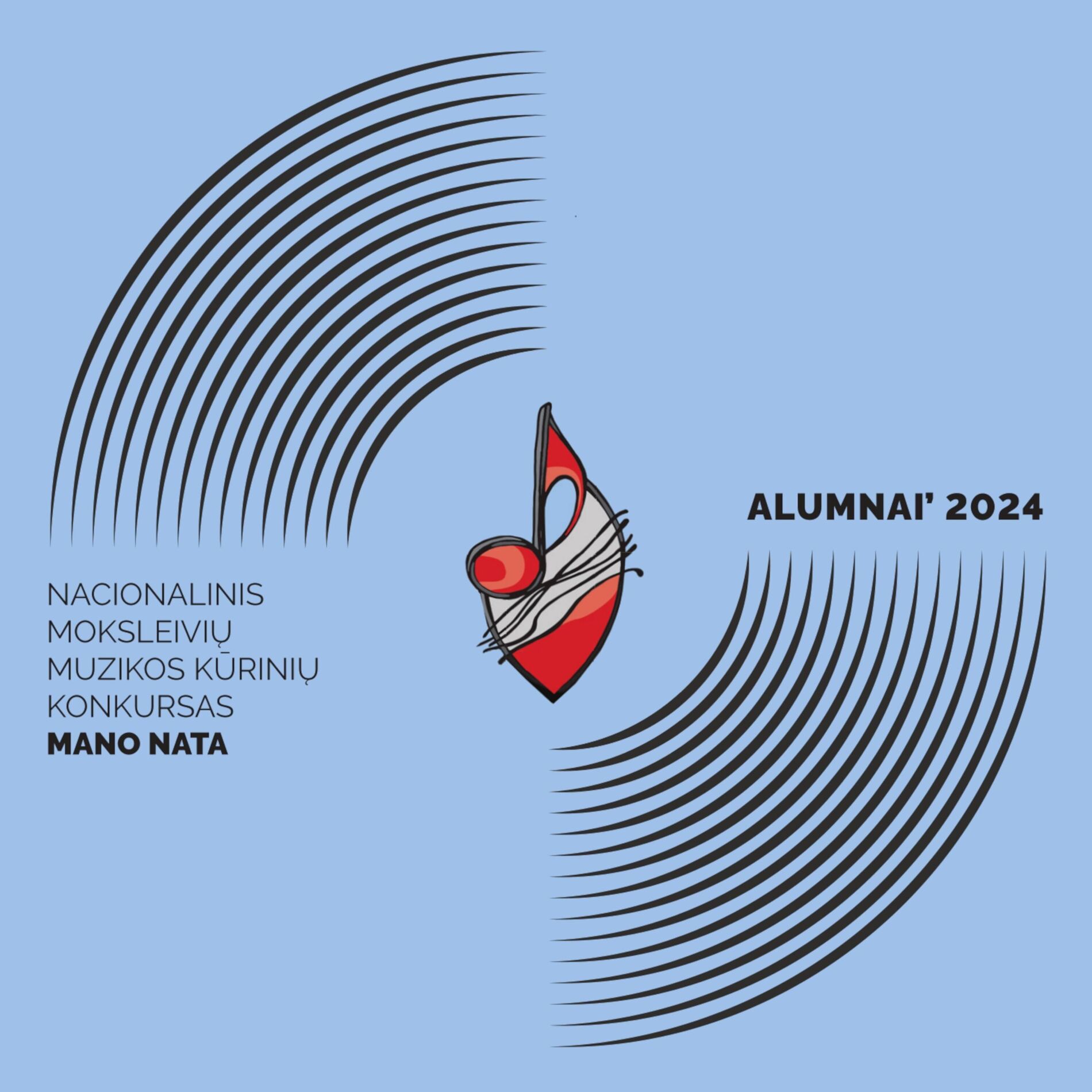 Album cover of NACIONALINIS MOKSLEIVIŲ MUZIKOS KŪRINIŲ KONKURSAS MANO NATA / ALUMNAI