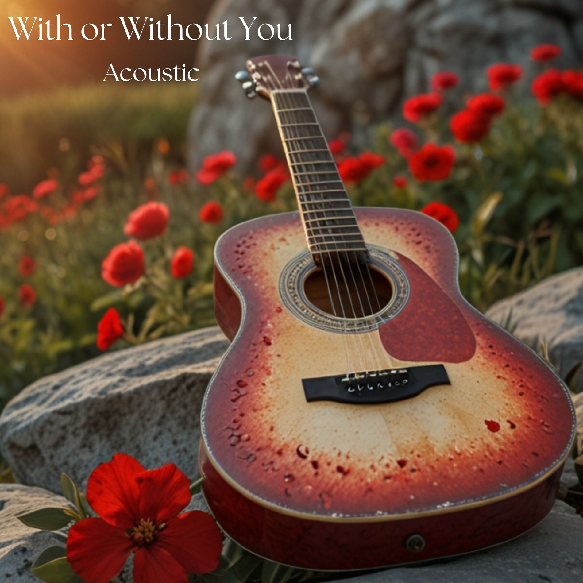 Album cover of With or Without You (Acoustic Version)