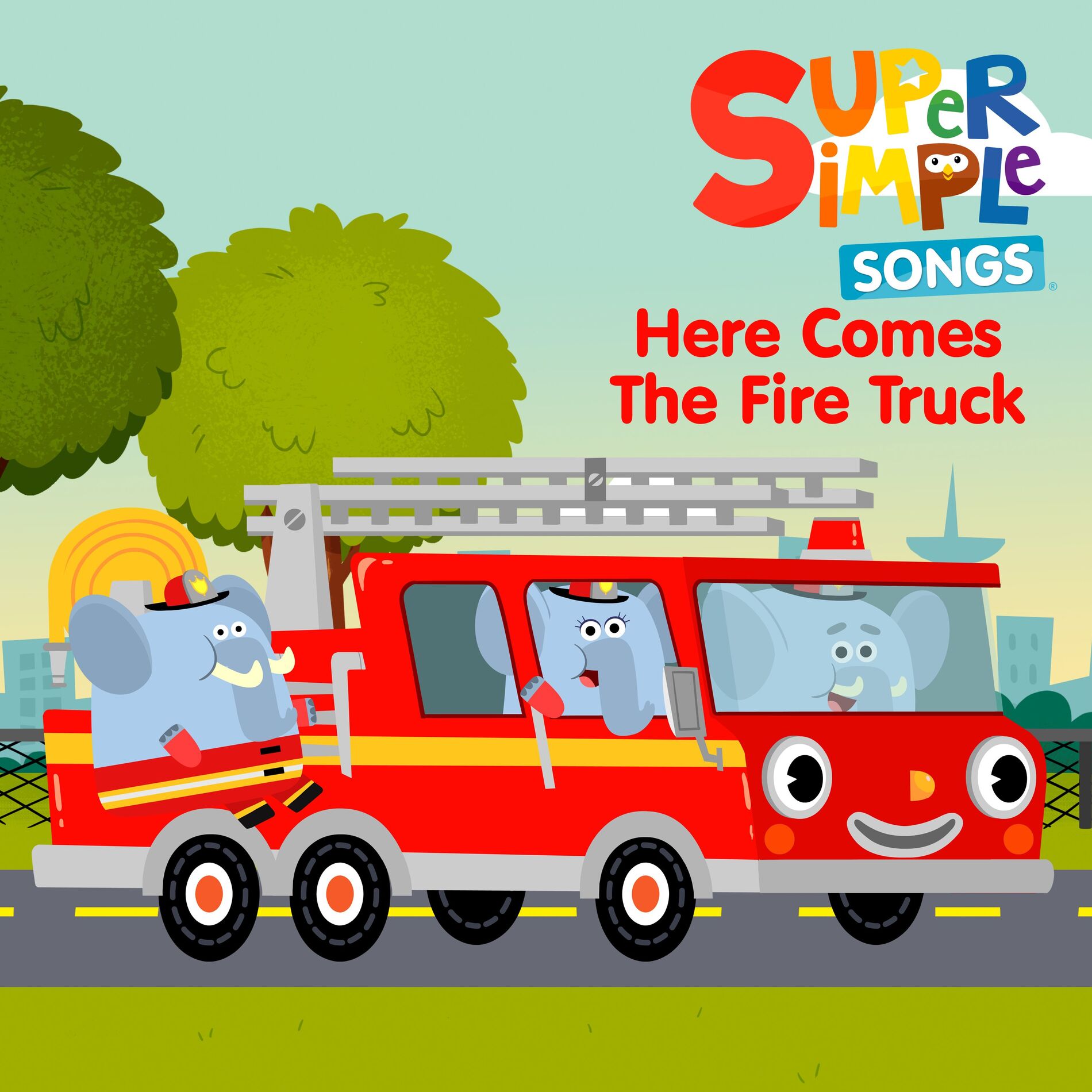 Album cover of Here Comes the Fire Truck