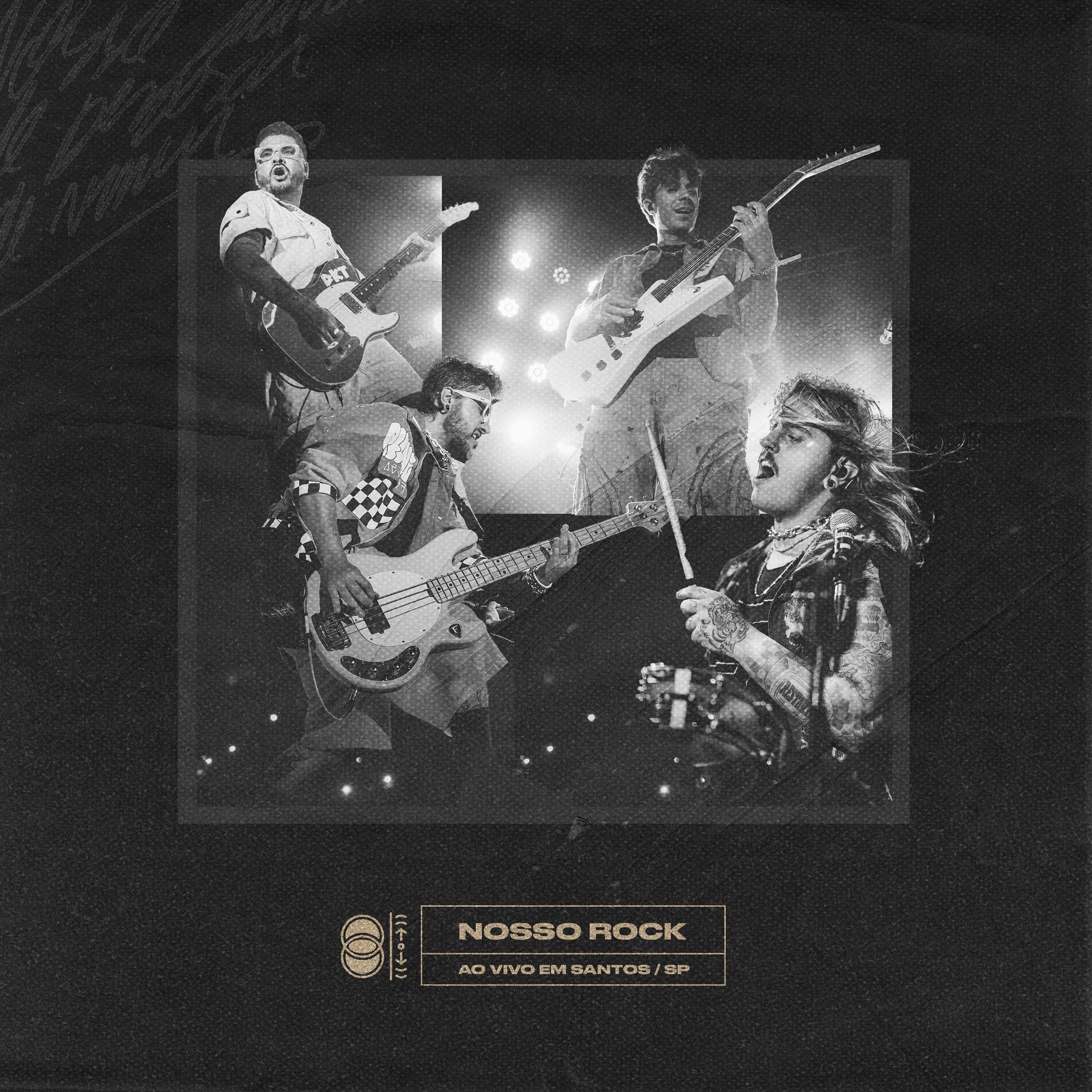 Album cover of Nosso Rock (Ao Vivo em Santos/Sp)