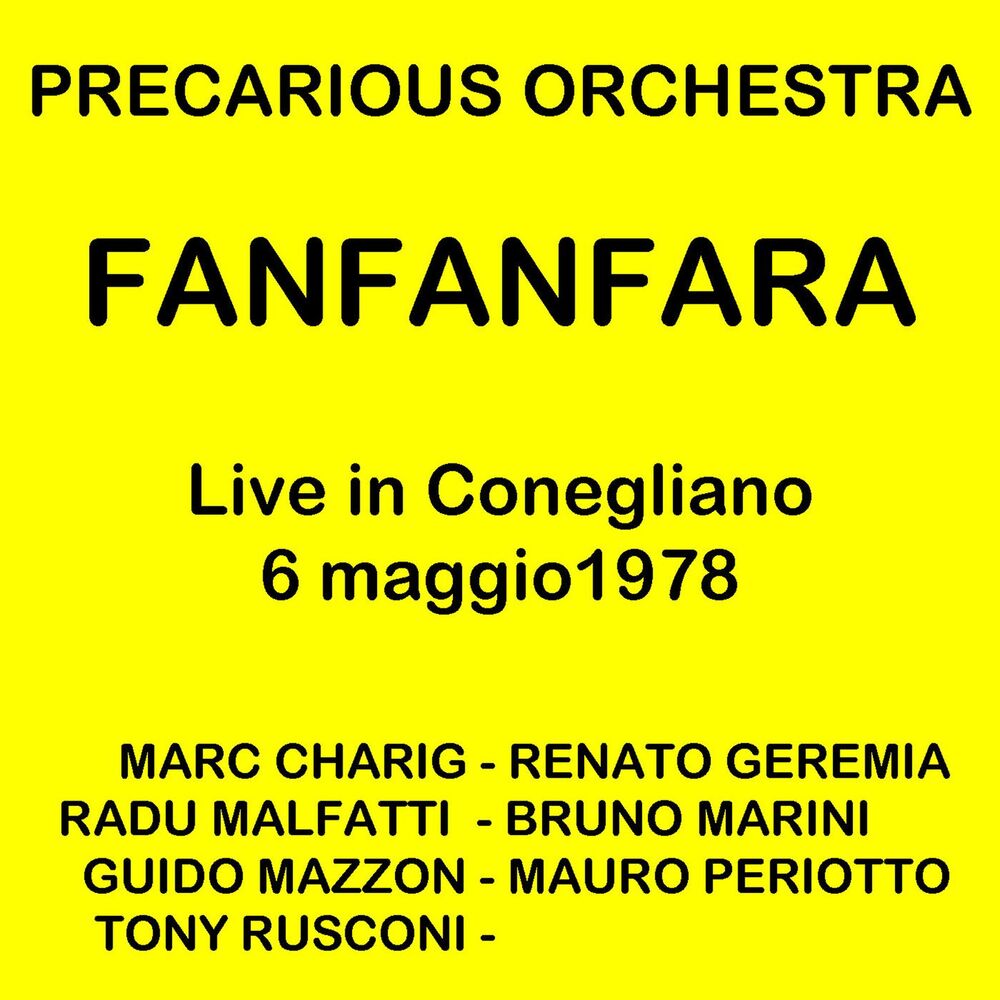Picture of Fanfanfara (Live in Conegliano Veneto 6/05/1978)