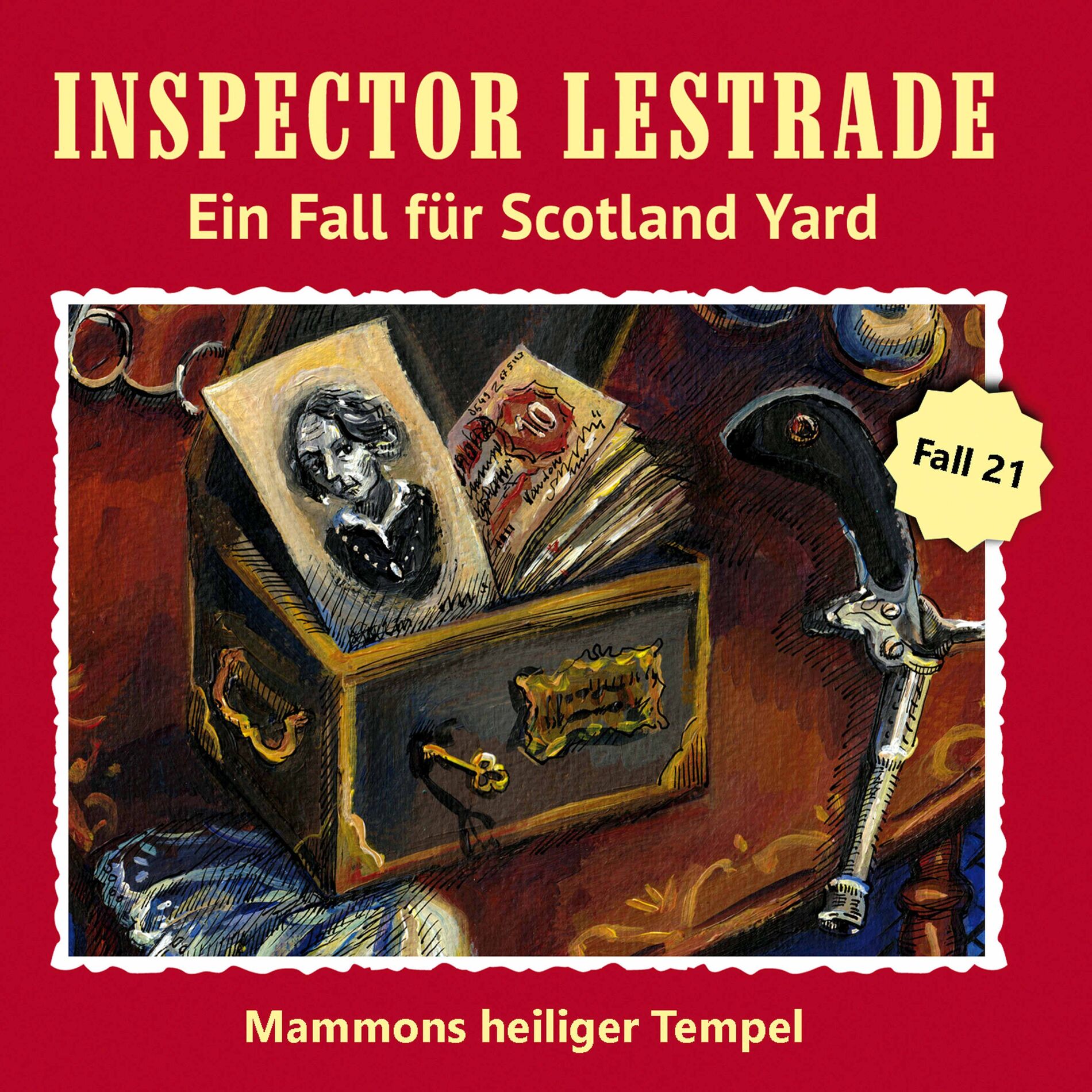 Album cover of Ein Fall für Scotland Yard 21: Mammons heiliger Tempel
