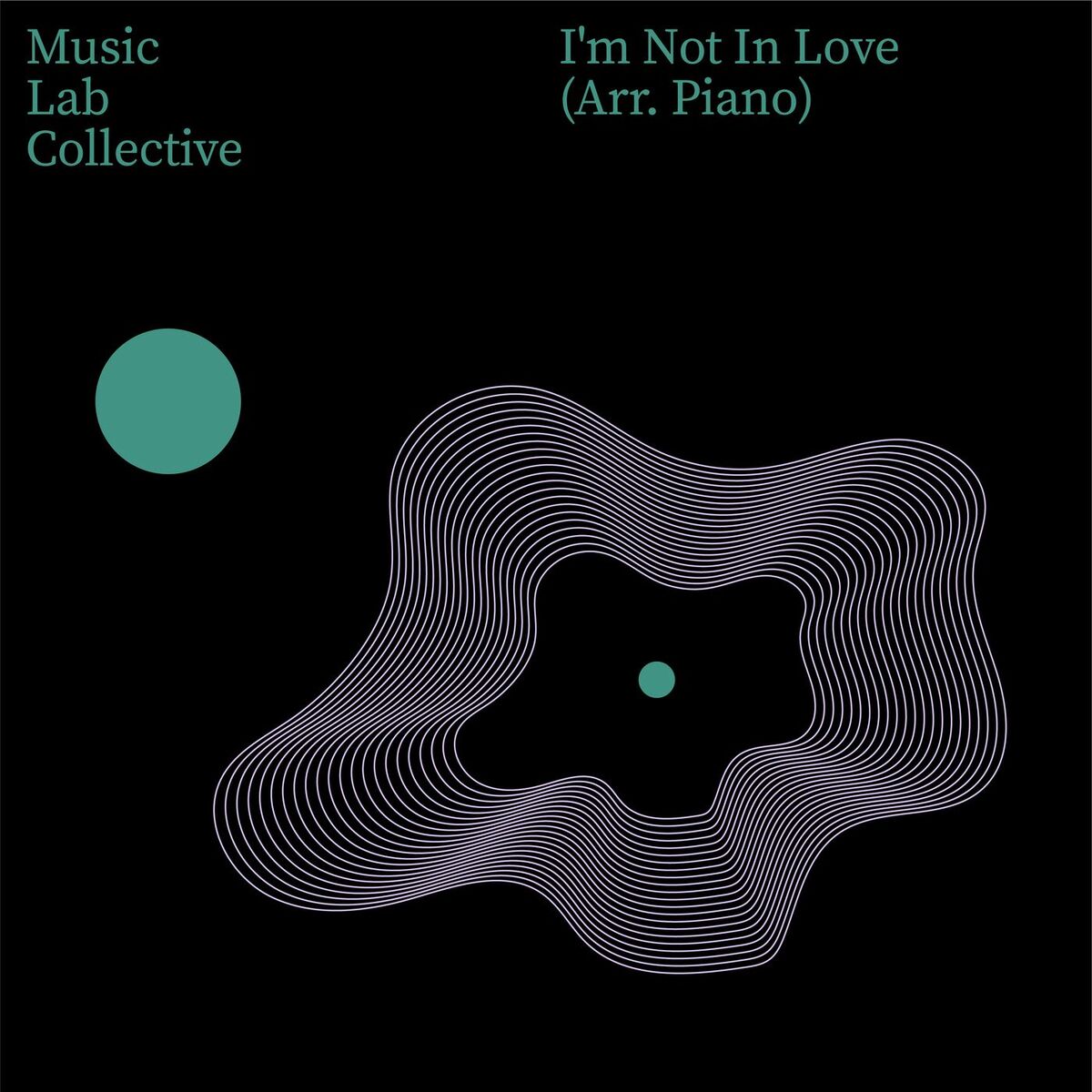 Album cover of I'm Not In Love (Arr. Piano)