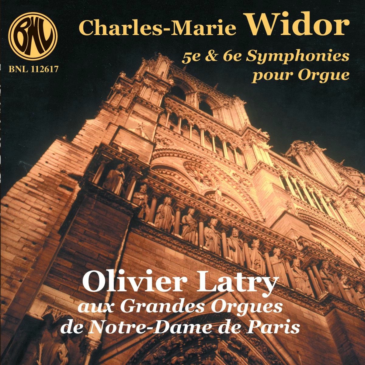 Album cover of Charles-Marie Widor: 5e et 6e symphonies pour orgue