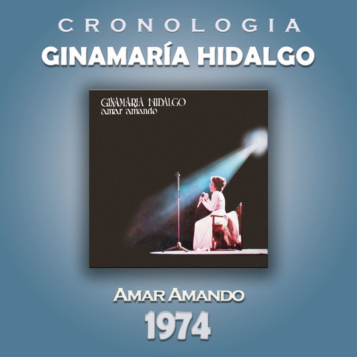 Album cover of Ginamaría Hidalgo Cronología - Amar Amando (1974)