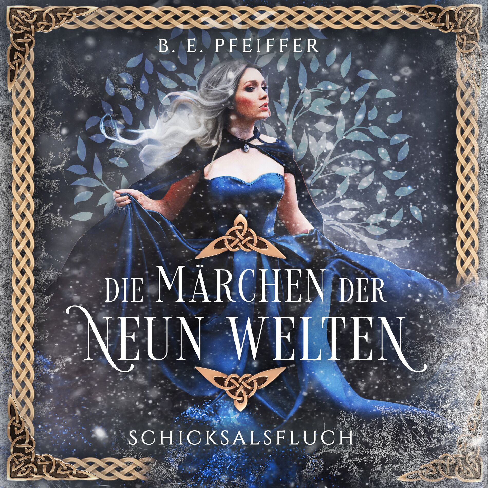 Album cover of Die Märchen der Neun Welten - Schicksalsfluch (Fortsetzung der märchenhaften Romantasy im nordischen Setting)