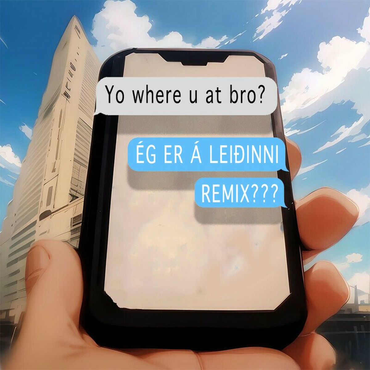 Album cover of ÉG ER Á LEIÐINNI (REMIX)