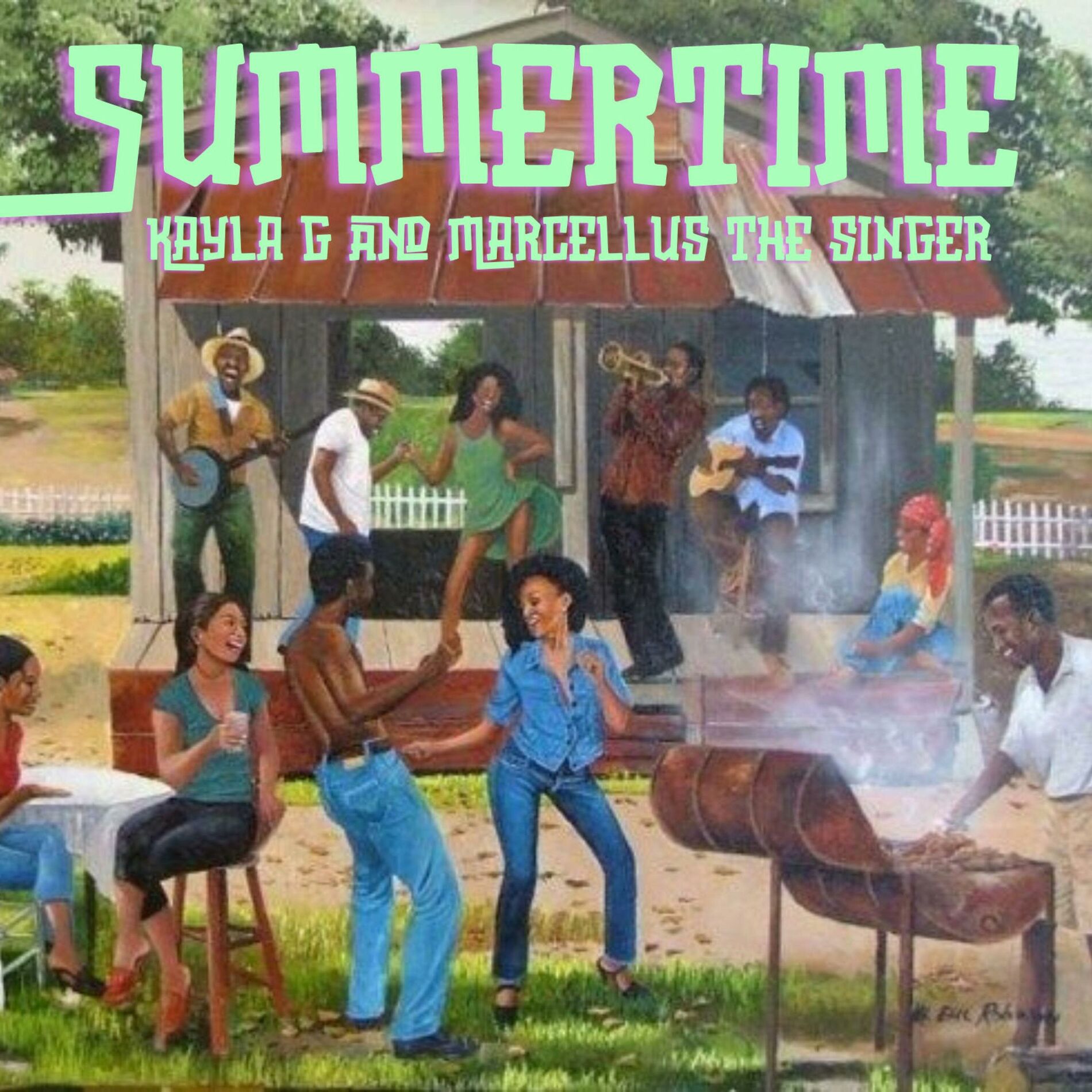 Album cover of Summertime (feat. Marcellus TheSinger)