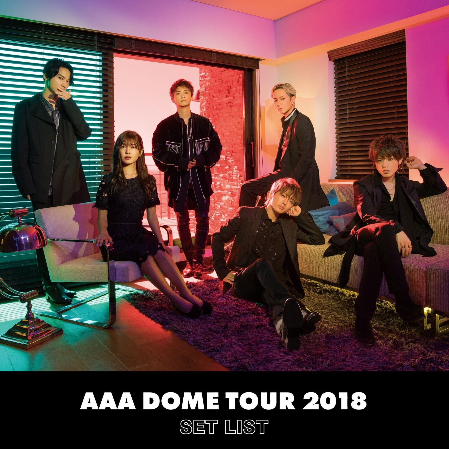 Album cover of AAA DOME TOUR 2018 COLOR A LIFE -SET LIST-