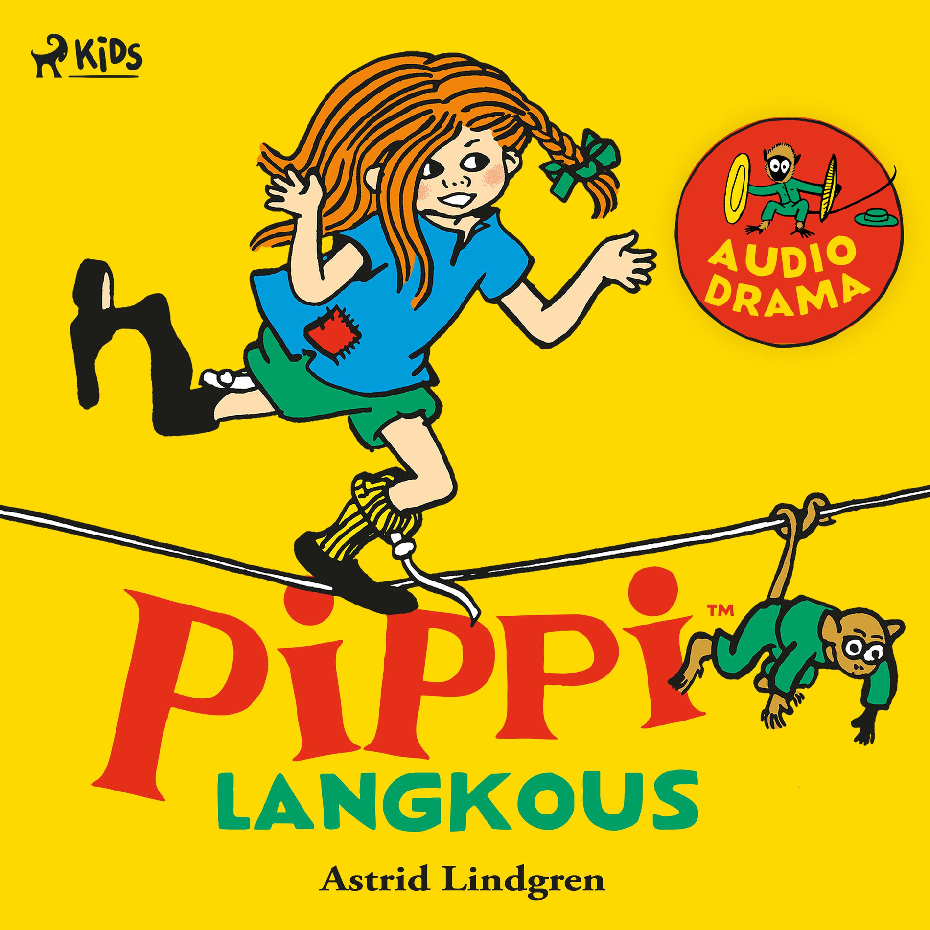 Album cover of Pippi Langkous (audiodrama)