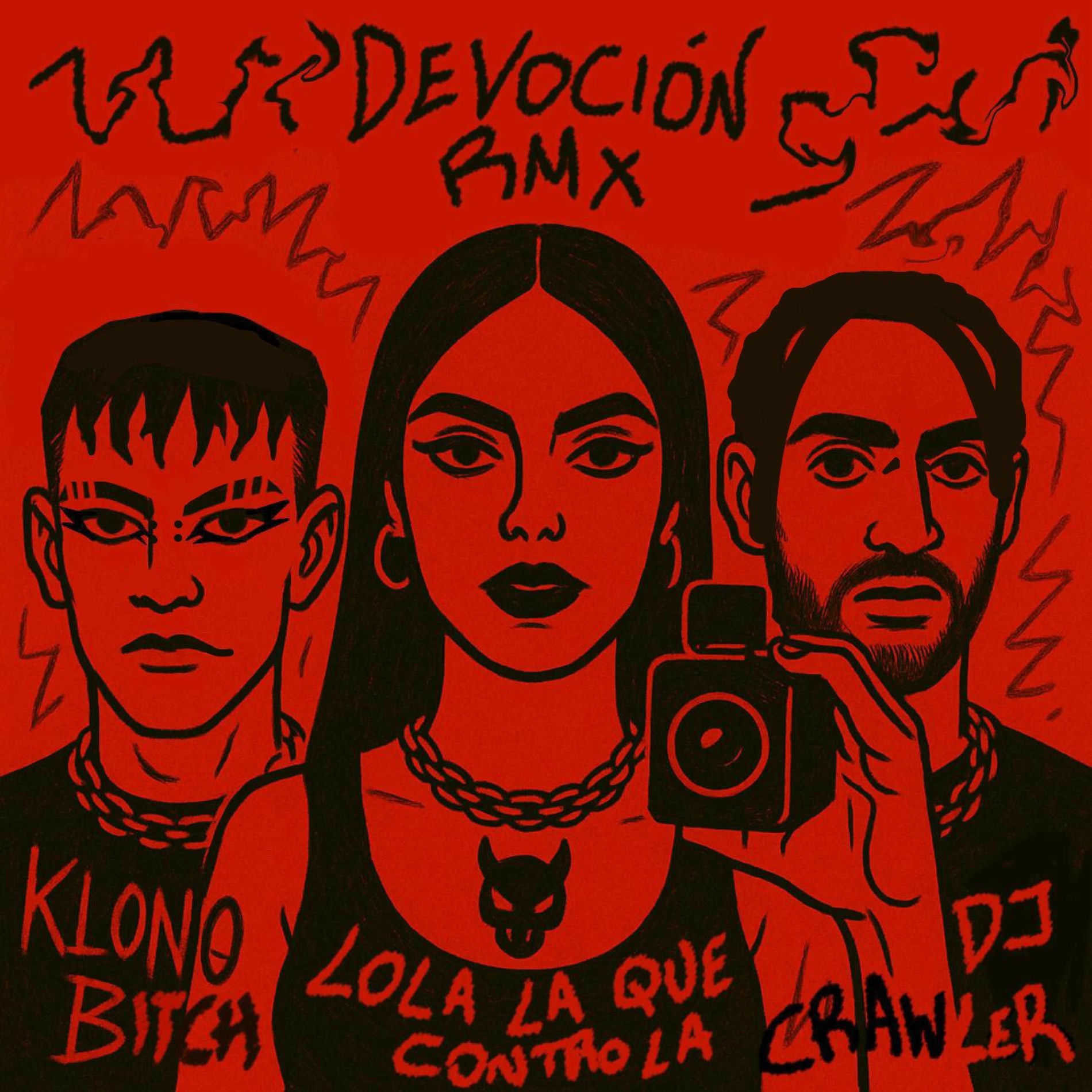 Album cover of DEVOCIÓN RMX (feat. LOLA) [CRAWLER Remix]