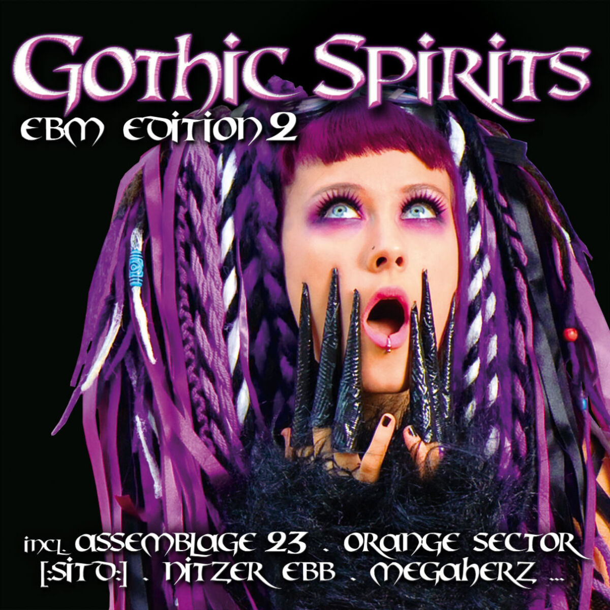 Album cover of Various Artists - Gothic Spirits EBM Edition 2 (MP3 Compilation)