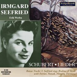 Cover of Schubert, Brahms & Verdi: Vocal Works