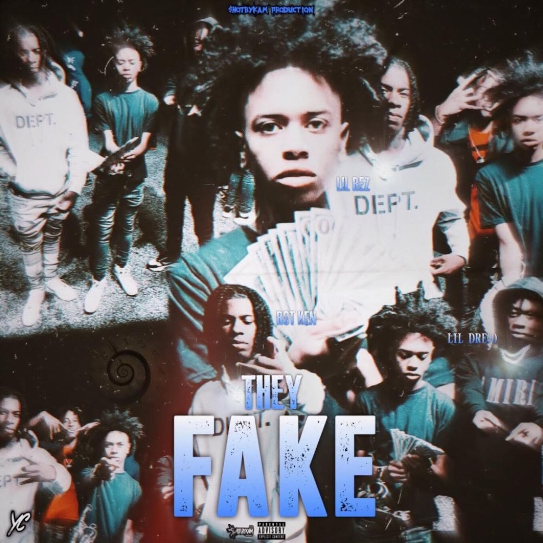 Album cover of They Fake (feat. Lil Dre6o & Rot Ken)