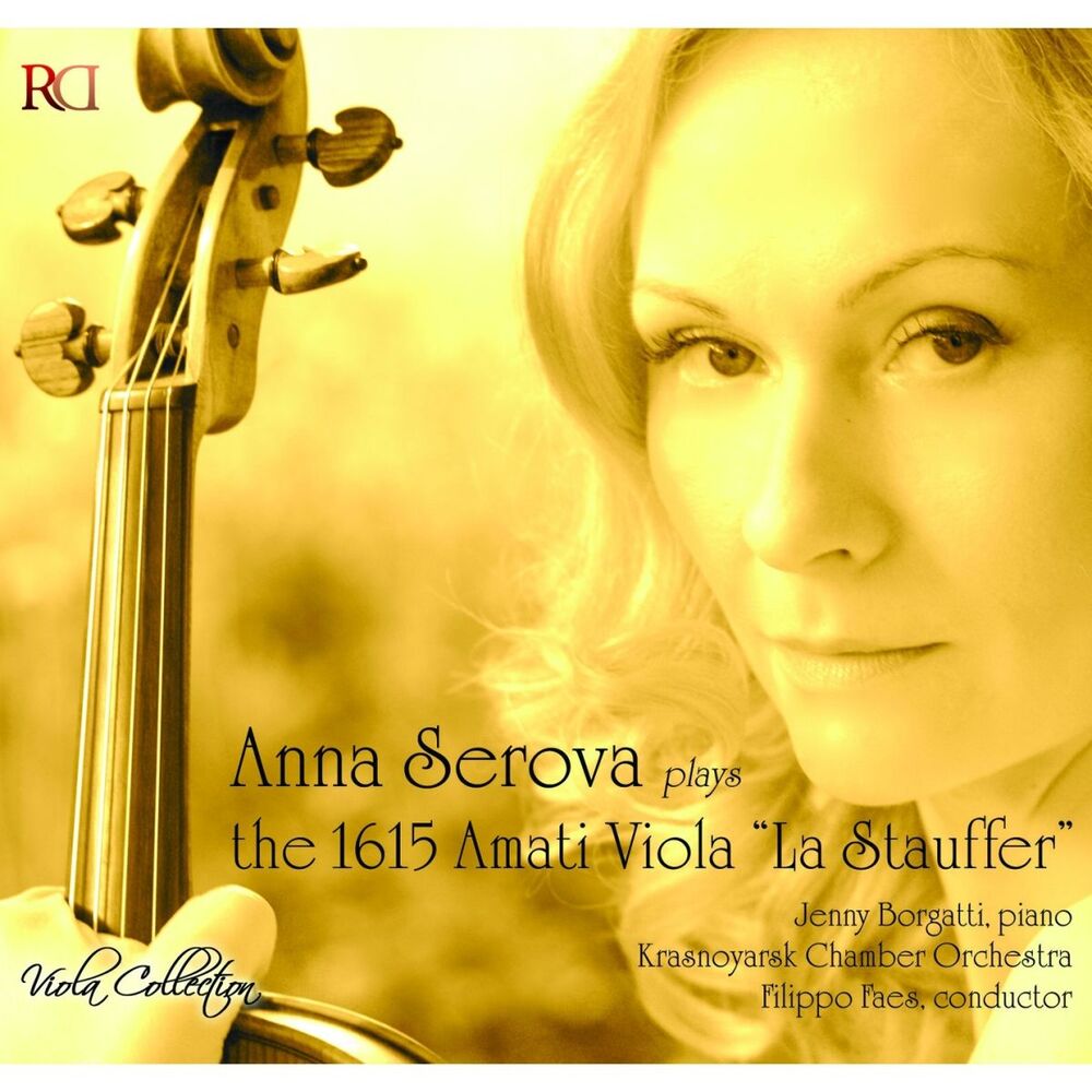 Picture of Anna Serova Plays the 1615 Amati Viola 'La Stauffer' (Viola Collection)