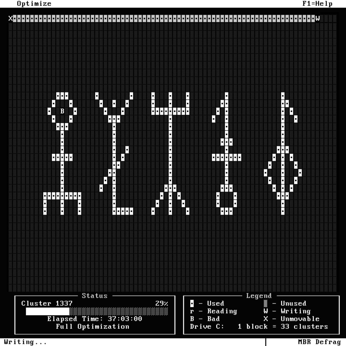 Album cover of C:\>Defrag