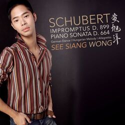 Cover of Schubert: 4 Impromptus Op. 90, Piano Sonata In A Major