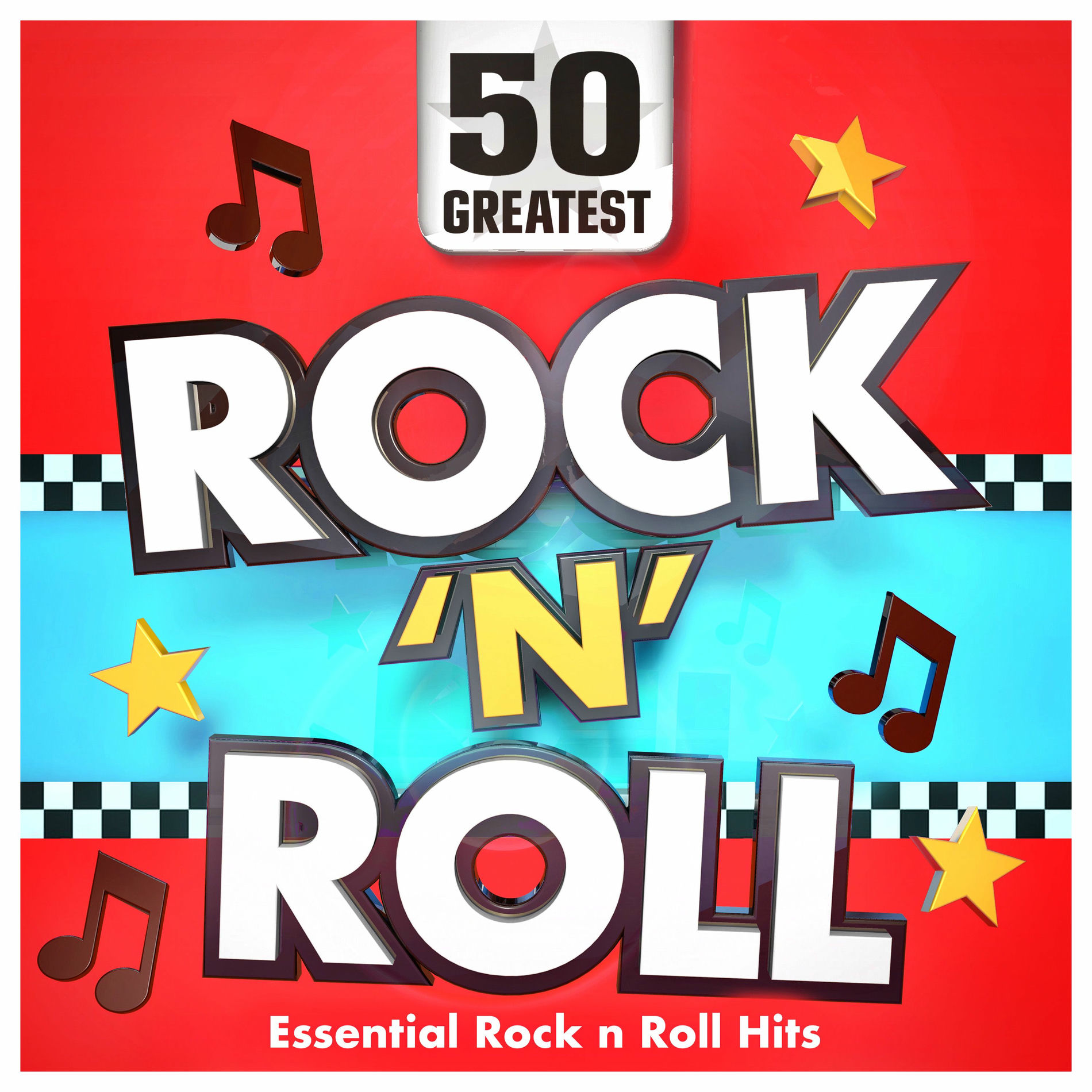 Album cover of 50 Greatest Rock n Roll : Essential Rock n Roll Hits