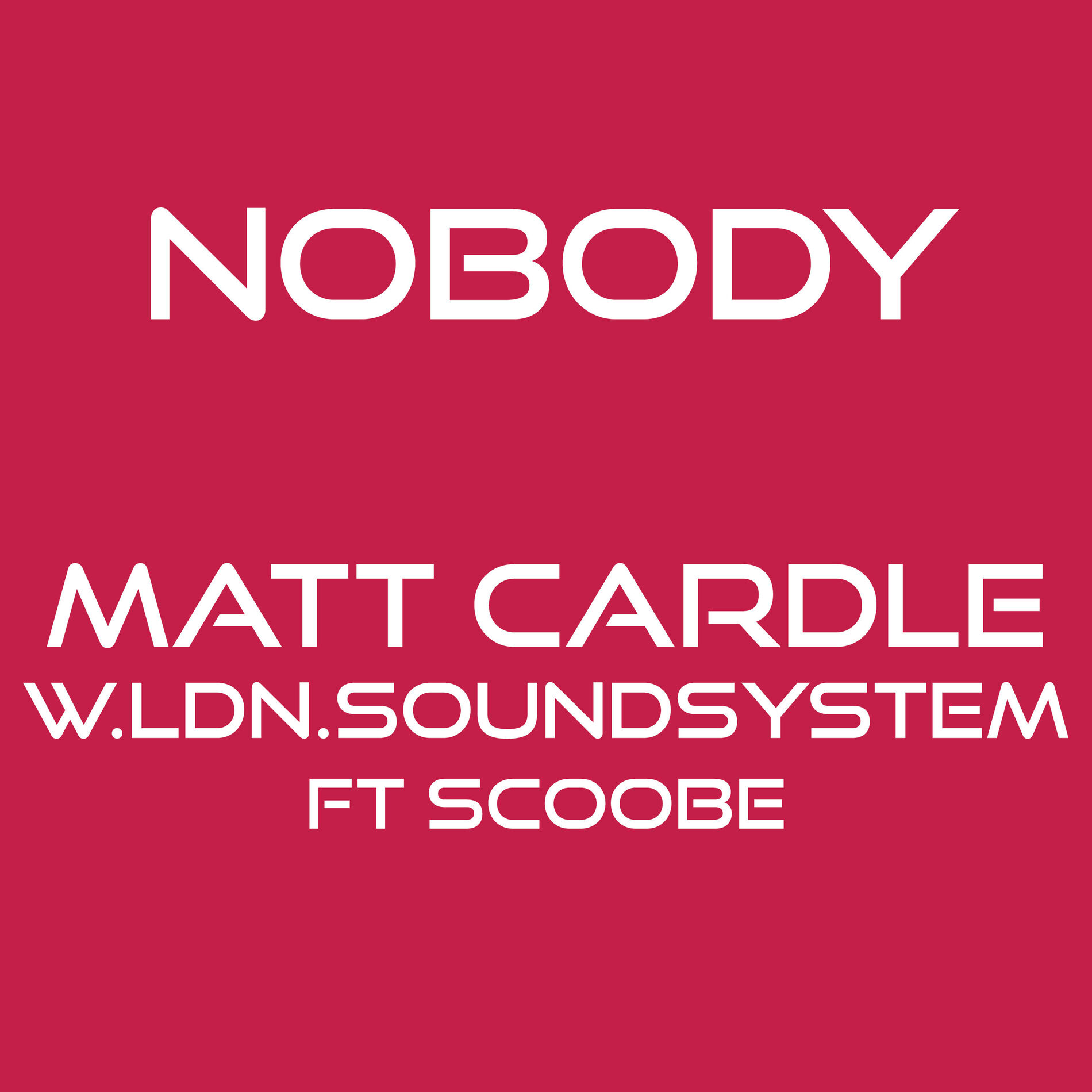 Album cover of Nobody