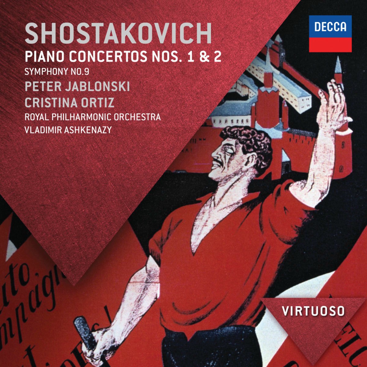 Album cover of Shostakovich: Piano Concertos Nos.1 & 2; Symphony No.9