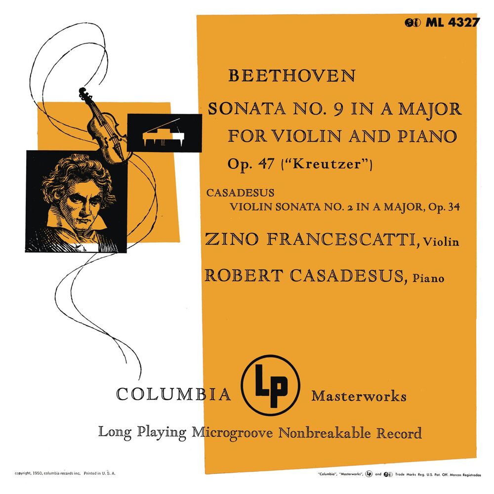 Picture of Beethoven & Casadesus: Violin Sonatas (Remastered)