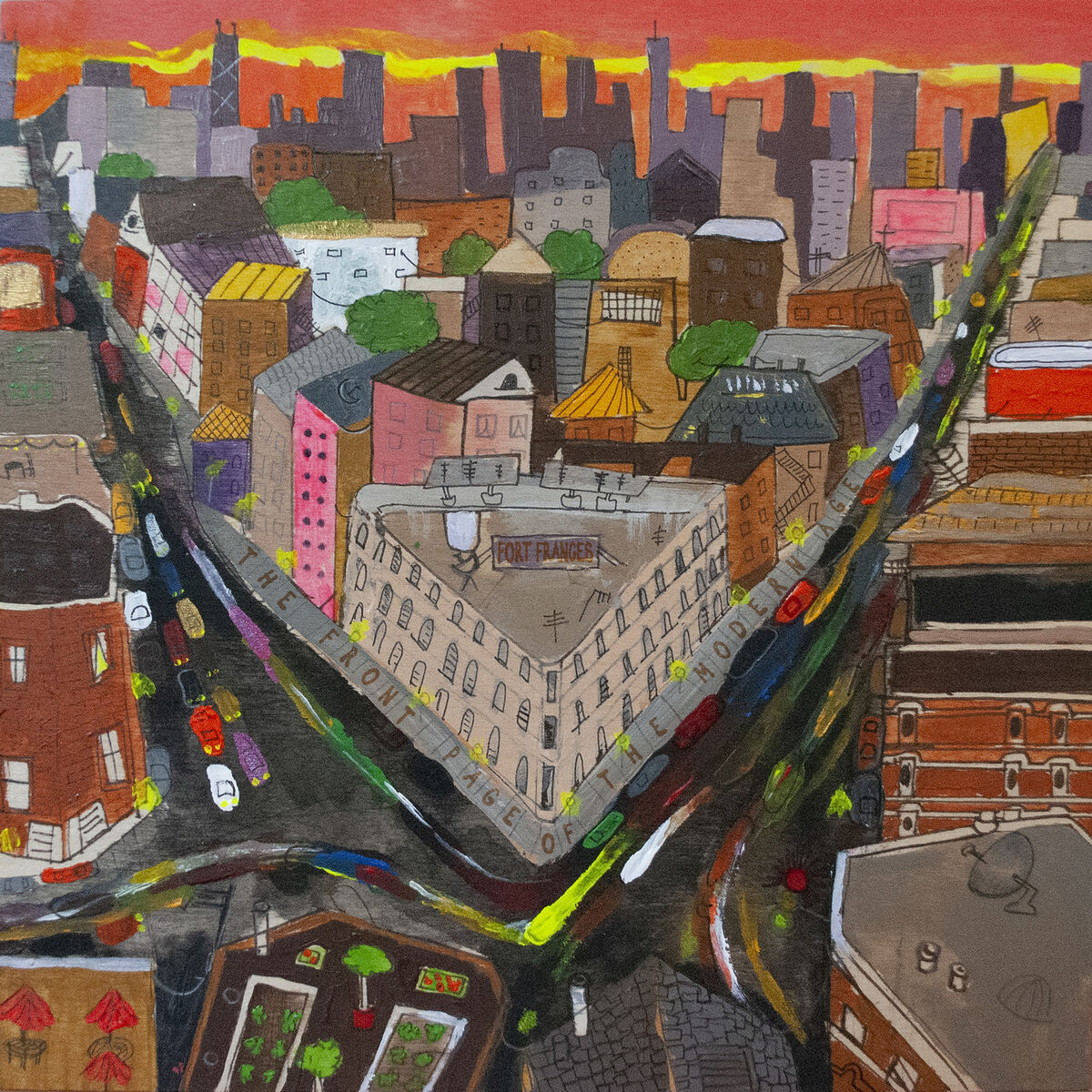 Album cover of The Front Page of the Modern Age