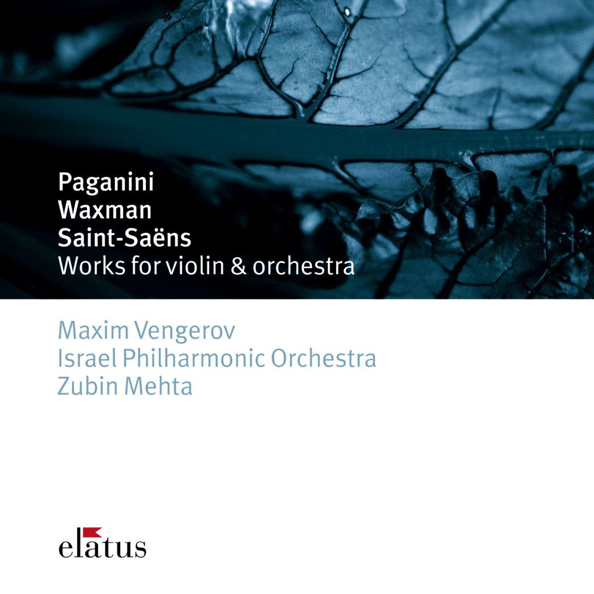 Album cover of Paganini, Waxman & Saint-Saëns: Works for Violin and Orchestra